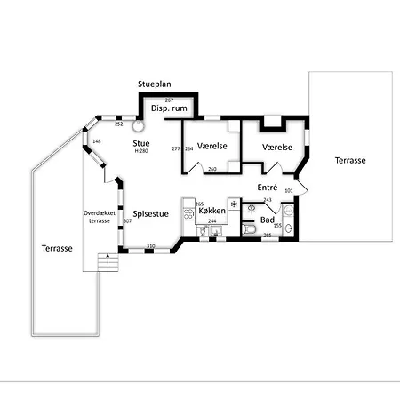 Сasa de vacaciones House With Sea View Of The Great Belt *